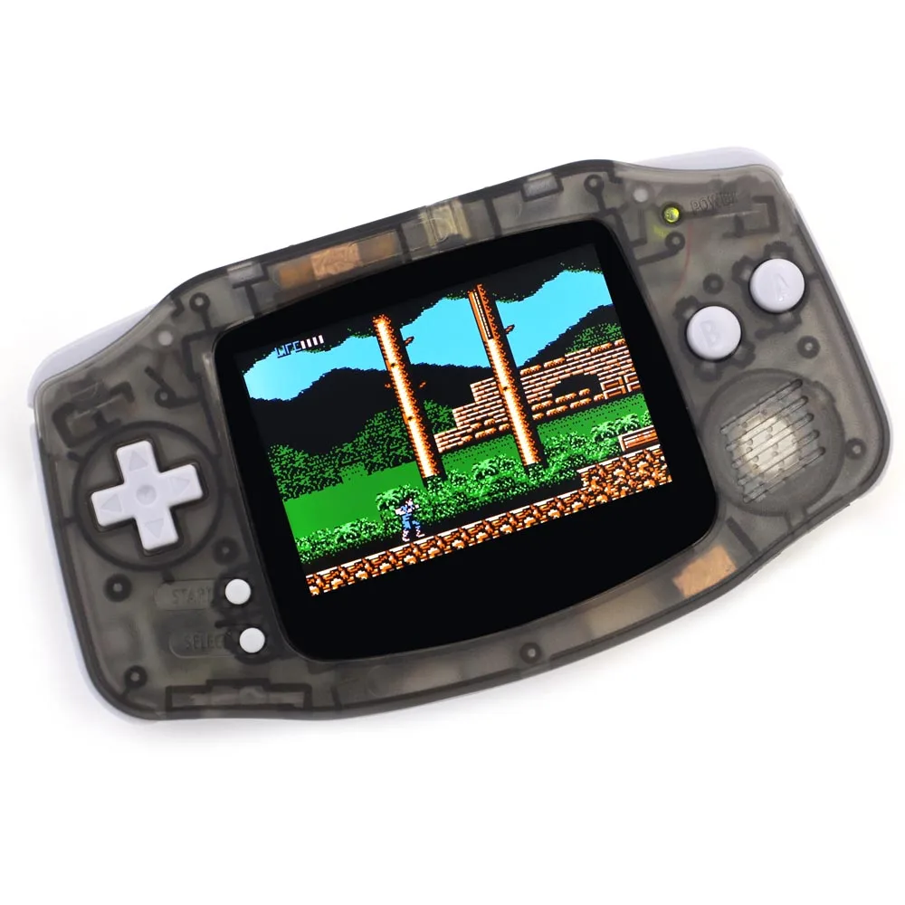 HISPEEDIDO GBA IPS V2 고휘도 백라이트 LCD 키트 10단계 조절 3.2인치 게임보이 어드밴스용 스크린
