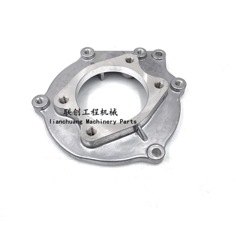 For Caterpillar Cat E200B/312C/320B/C Diesel high pressure Oil pump connecting plate S6K Engine flange cover Excavator Parts