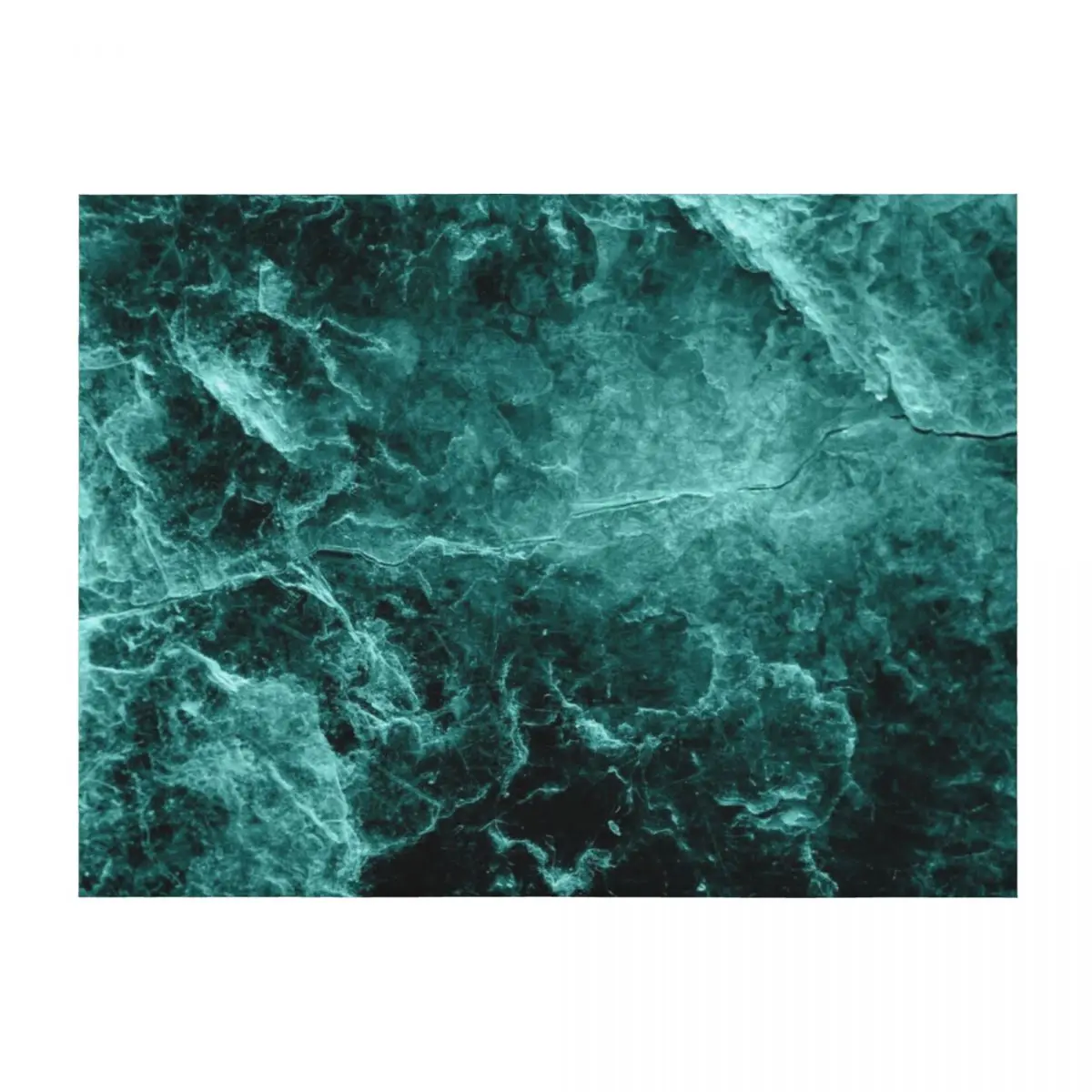 

Enigmatic Deep Green Marble #1 #decor #art Throw Blanket blankets ands Summer Luxury St Blankets For Sofas Blankets