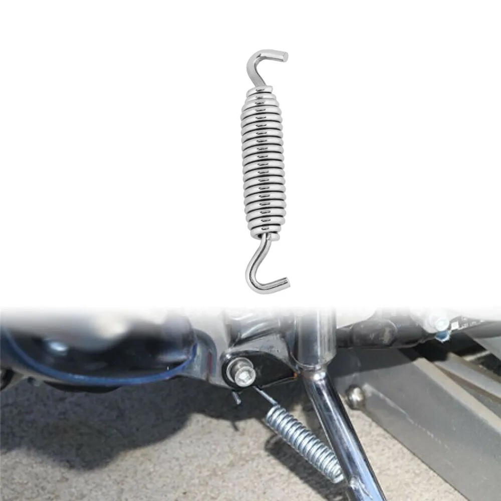Motorcycle Chrome Kickstand Spring Stand For Harley Touring Road Street Electra Glide 2007-2019 Softail Low Rider Fat Boy 07-17