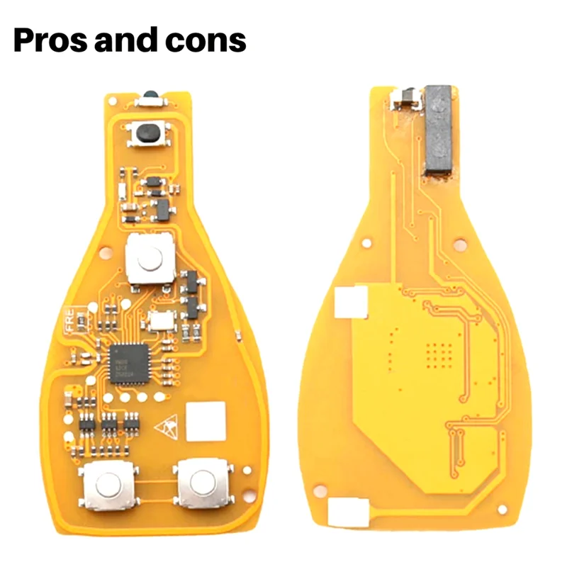 

VVDI Key Pro 3/4 кнопочный дистанционный ключ от машины для Mercedes Benz BGA/BE/NEC V3.2 PCB версия Smart 315 МГц/433 МГц-AU62