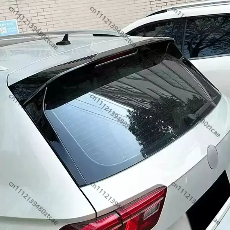 Auto Exterior Mod Rline Specific Small Trunk Spoiler, No Drilling Installation Decorative Fixed Wind Wing Replacement Accessory