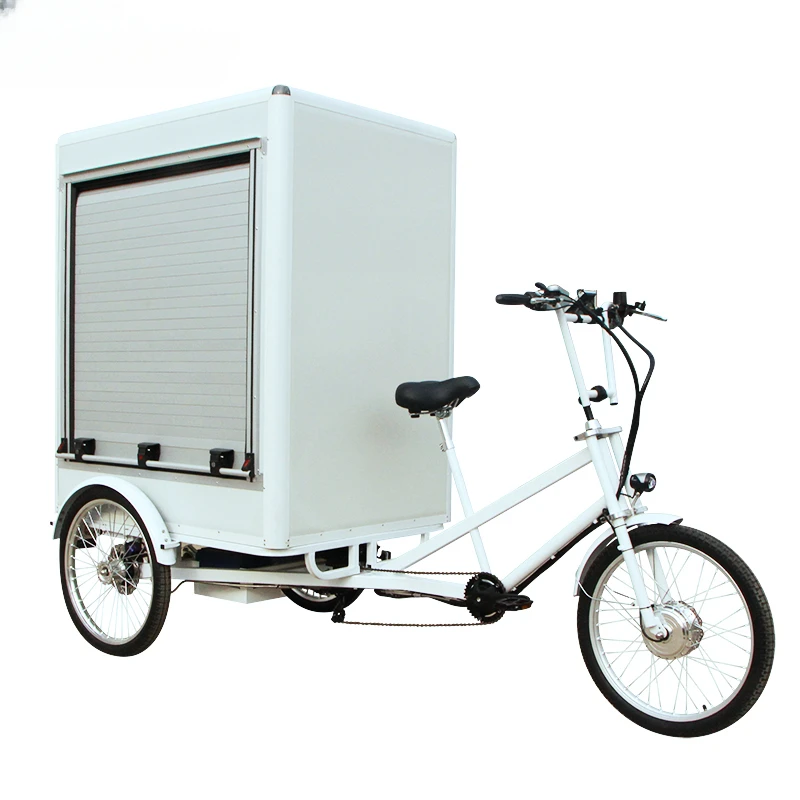 electric cargo bike cargo tricycle 3 wheels big volume bike electric heavy loading bicycle