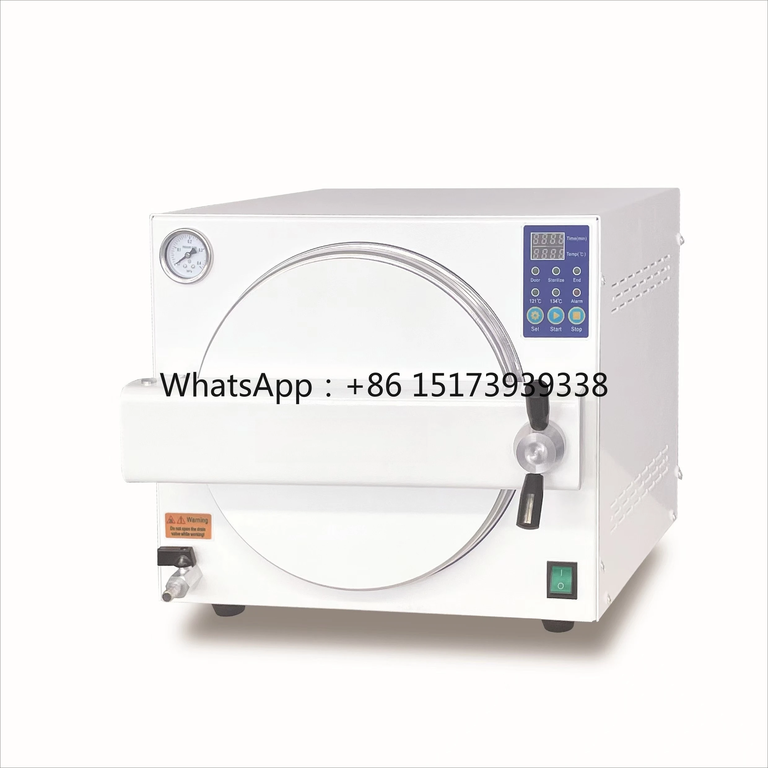 Stainless Steel Glass High Pressure 18L 23L 30L Dry Steam