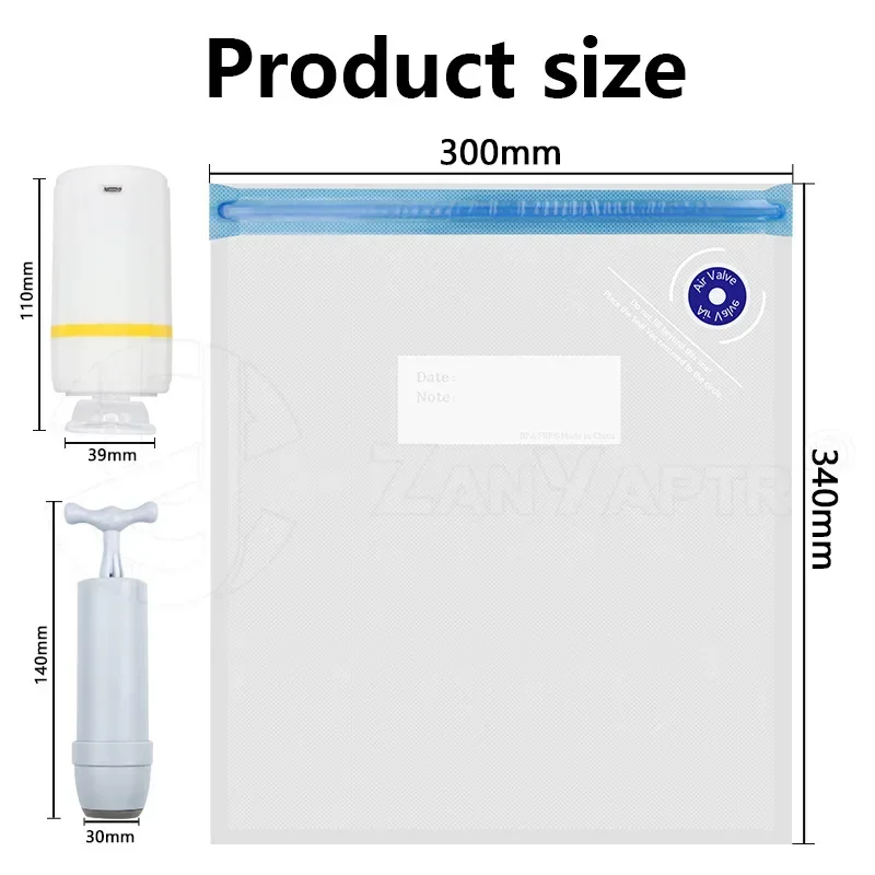 3D Printer Vacuum Bag PLA ABS PETG Filament Storage Bag Dryer Safekeep Humidity Resistant Sealing Bags Keep Filament Dry Sealed