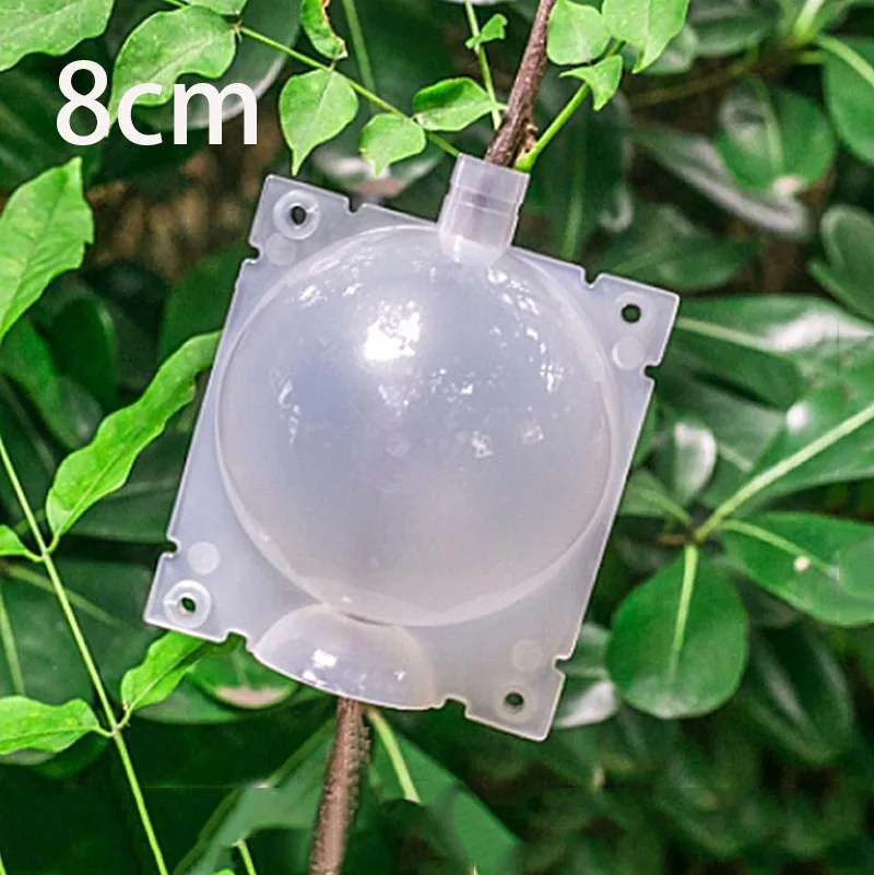 

5pcs 8cm Plant Rooting Grow Box High Pressure Gardening Plant Root Device Ball Breeding Case for Garden Grafting Rooting Box