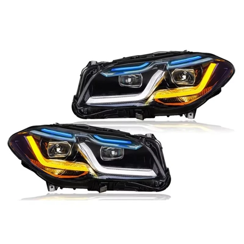 

Car Accessories for 5 Series F10 Headlight 520i 525i 528i M5 LED Car Lamp 2011-2017 Plug and Play Headlamp