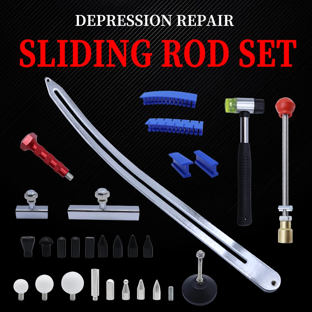 Auto Dent Repair Kit Sheet Metal Unpainted Sheet Metal Kit Body Repair Kit
