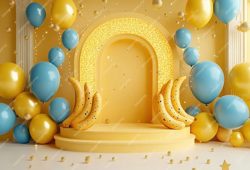 Mehofond التصوير خلفية تحت البحر بالون حورية البحر طفل حفلة عيد ميلاد كعكة سحق صورة ديكور خلفية استوديو الصور