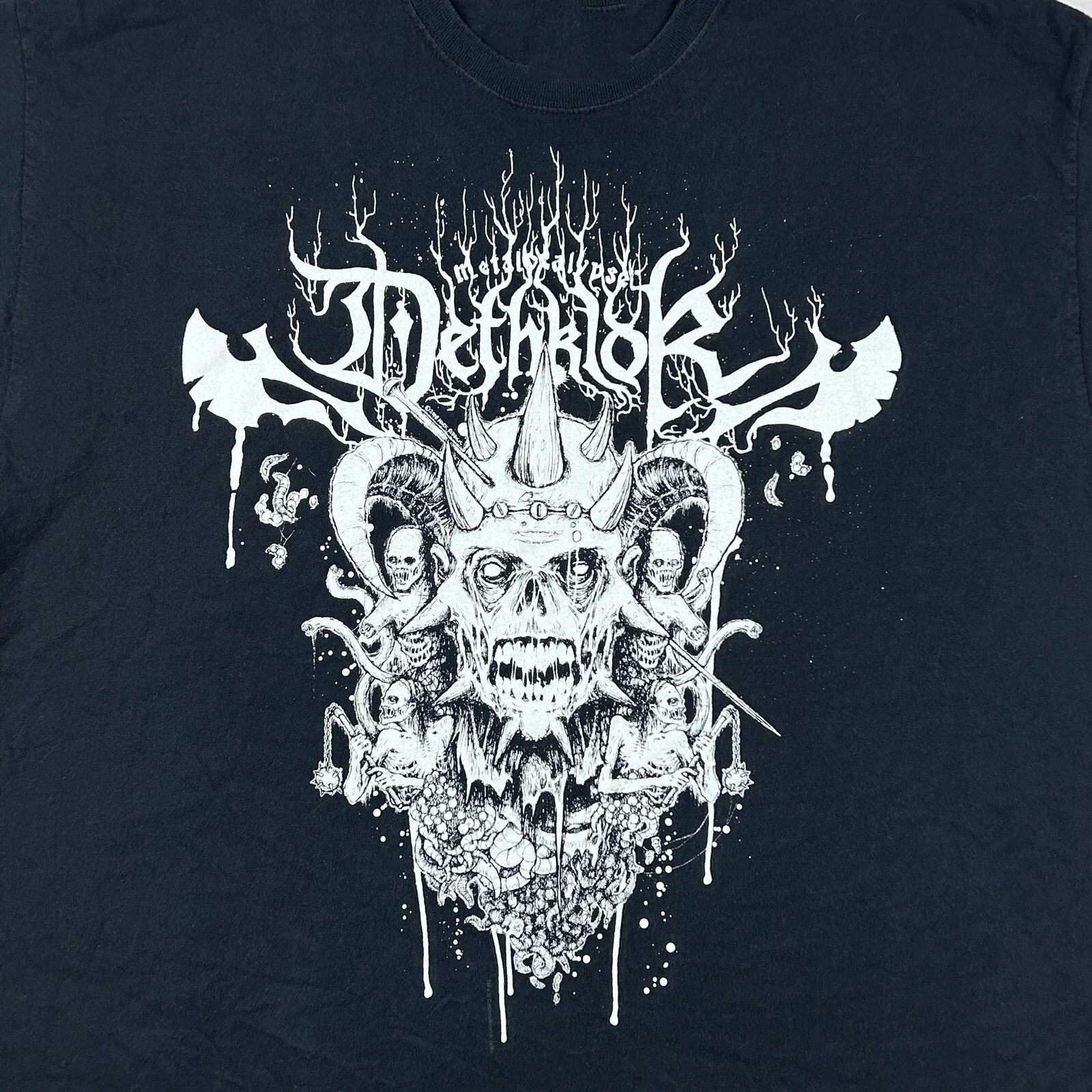 METALOCALYPSE DETHKLOK BAND Gift For Fan On Tour T Shirt Full Size S-5XL