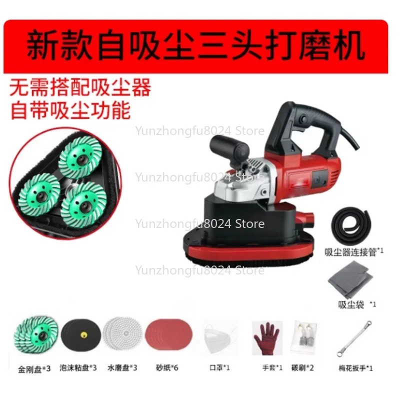 

Epoxy Floor Grinder Concrete Cement Floor Grinder Terrazzo Grinding Polisher Edging Grinder