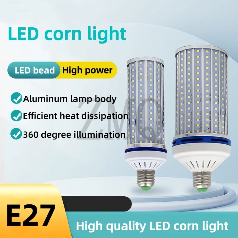 

Светодиодные лампы E27 E40 SMD Кукурузные фонари 15 Вт 20 Вт 30 Вт 40 Вт 50 Вт 80 Вт 100 Вт Лампада Люстра Свеча Освещение Домашнее украшение