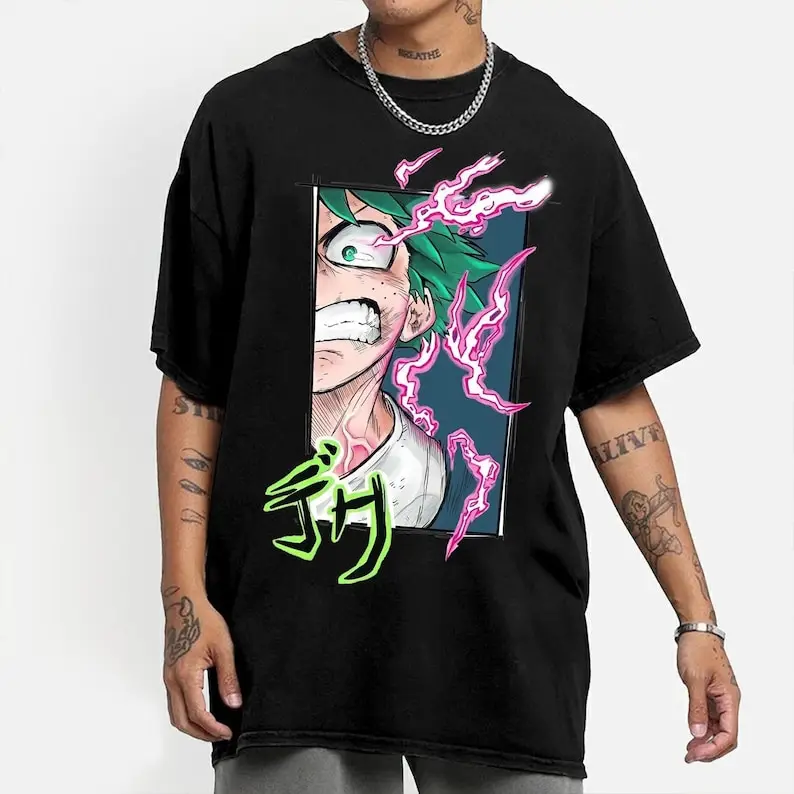 

Vintage Izuku Anime Shirt, Anime Lover Shirt