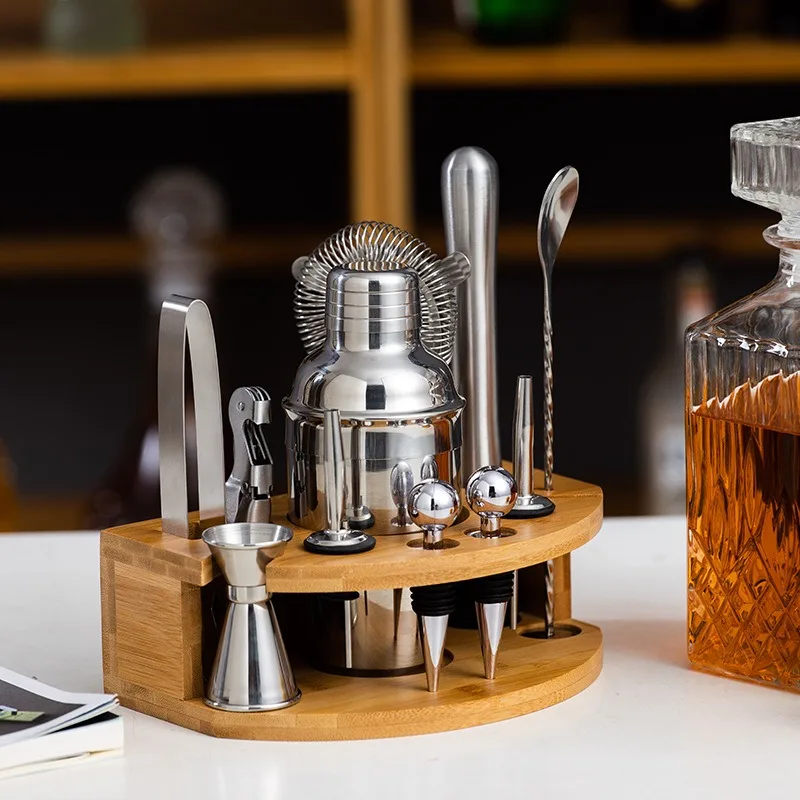 Multi Functional Cocktail Shaker Set, Including a Variety of Drinks, Can Handle Fancy Cocktails with Just One Set