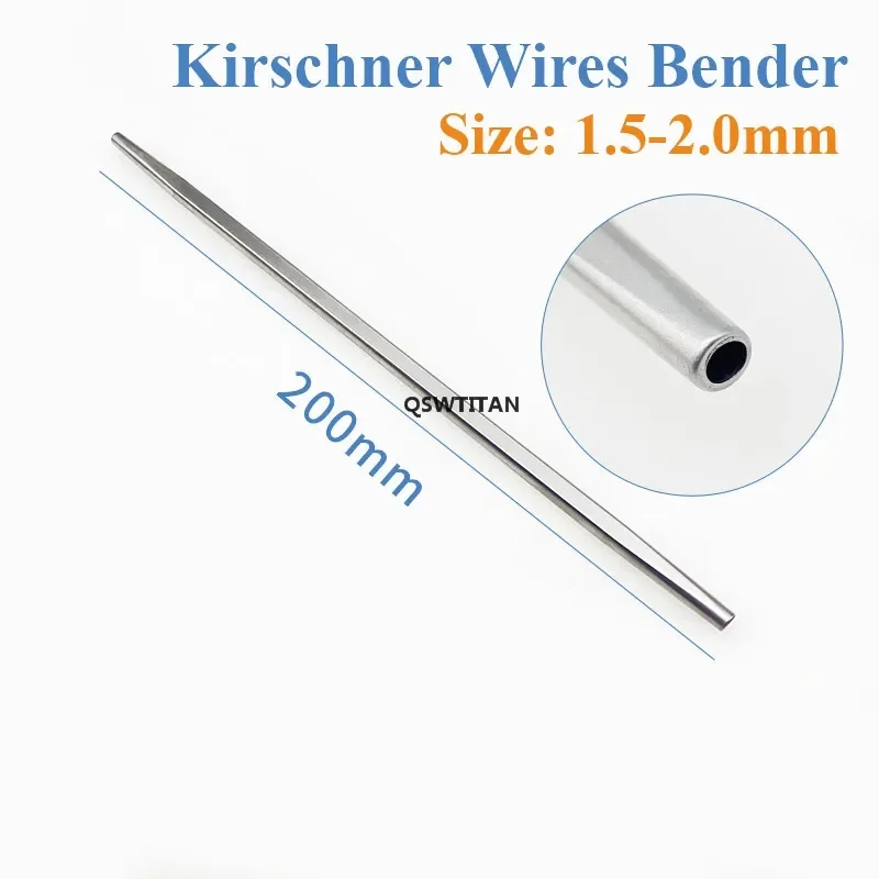QSWTITAN Bone Kirschner Wires Bender Stainless Steel Orthopedics Surgical Instruments Veterinary