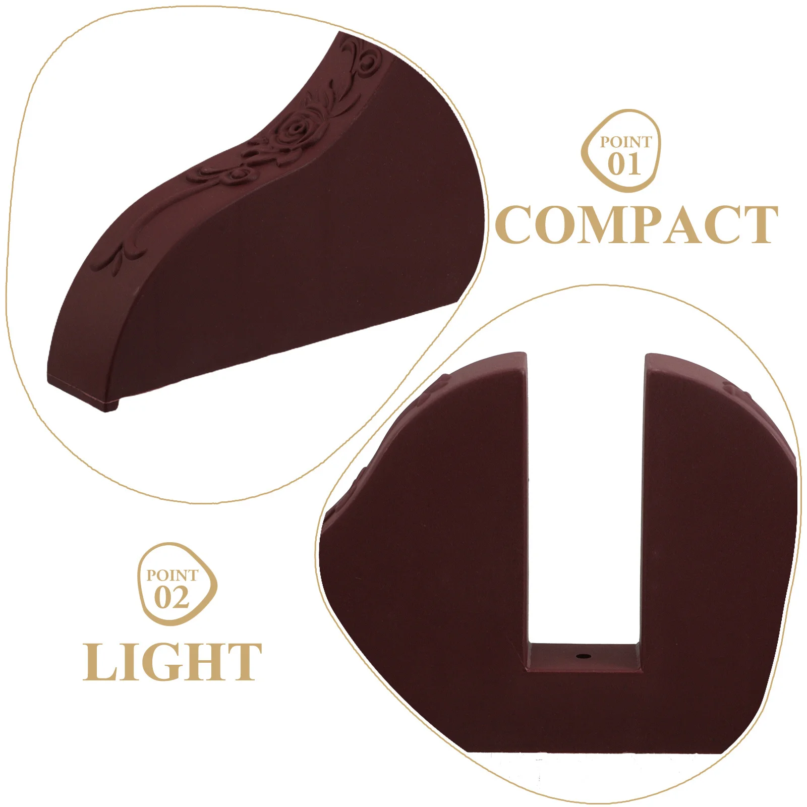 2 قطعة قاعدة شاشة الحديقة أقدام دعم الثقيلة للوحة الخصوصية في الهواء الطلق مقسم الفناء حامل لوحة متحركة قدم الجدار الشنق #5