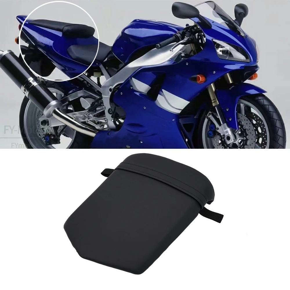 

Motorcycle Rear Passenger Cushion Seat Pillion Fit For YAMAHA YZF R1 2000 2001