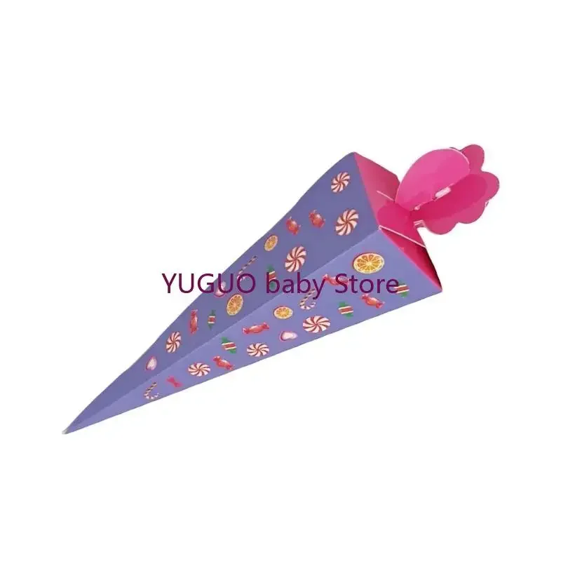 Bộ 50 Nón Hộp Quà Tặng Cho Đảng Ủng Hộ Giấy Thủ Công Trị Hộp Đựng Cho Tiệc Sinh Nhật Nón Tặng Hộp Đóng Gói 15UB