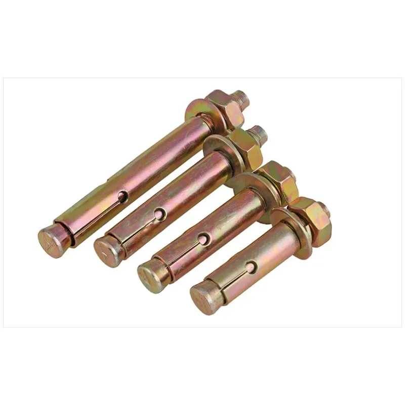 Carbon Steel Color Galvanized M6 M8 M10 M12 M14 M16 M18 M20 Hexagonal Head Expansion Screw Expansion Concrete Sleeve Anchor Bolt view 6