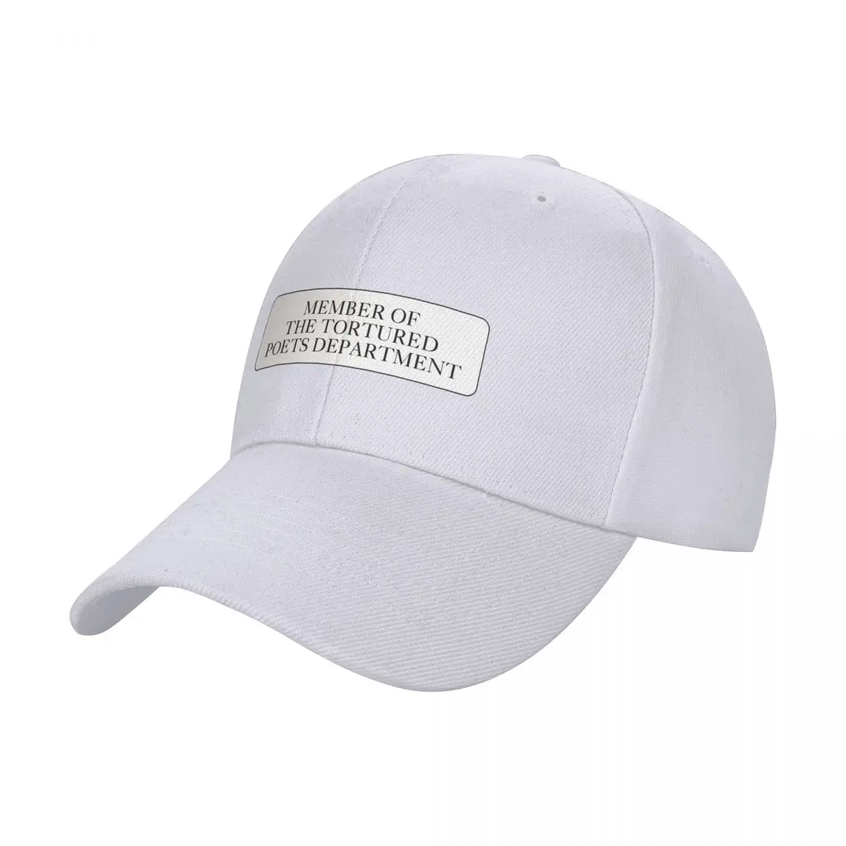 

Member of The Tortured Poets Department Sign Baseball Cap fashionable Military Tactical Cap Luxury Hat Ladies Men's