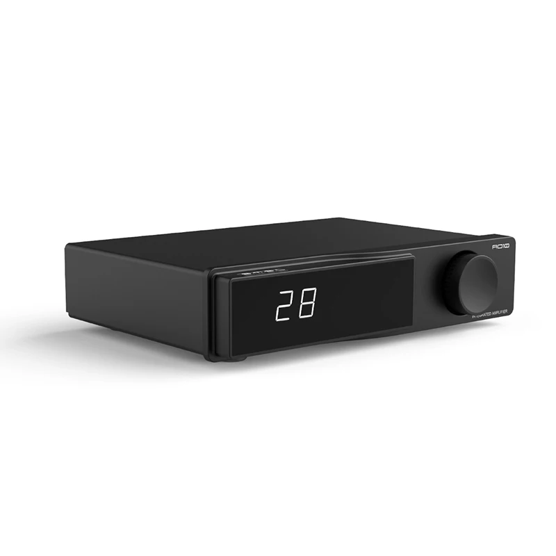 ​SMSL AO10 Power Amplifier Bluetooth Hi-Fi Amplifier with Noise-Free Precision Volume Design & Compatible with Passive Speakers