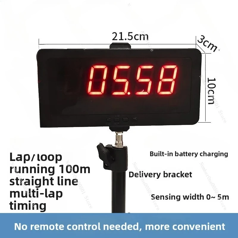 Laser Timing System Sports Timer for Running Racing Multi Lap Counter Electronic Timing Device Accurate Measurement