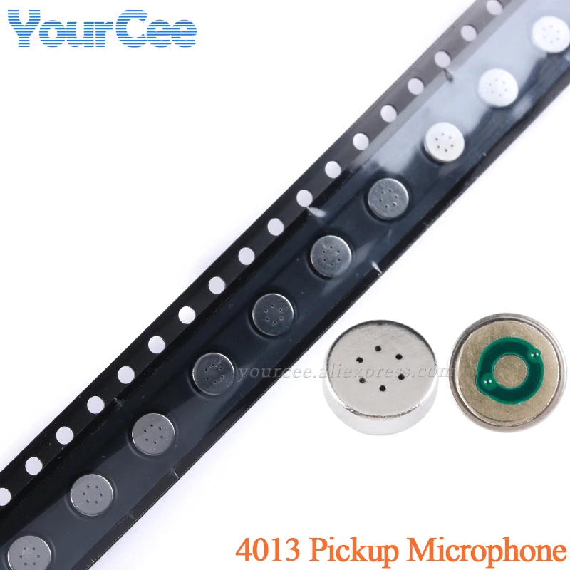 100pcs/10pcs 4013 Microphone MIC Condenser Electret 4*1.3mm Microphone Pickup 4x1.3mm MP3 Accessories