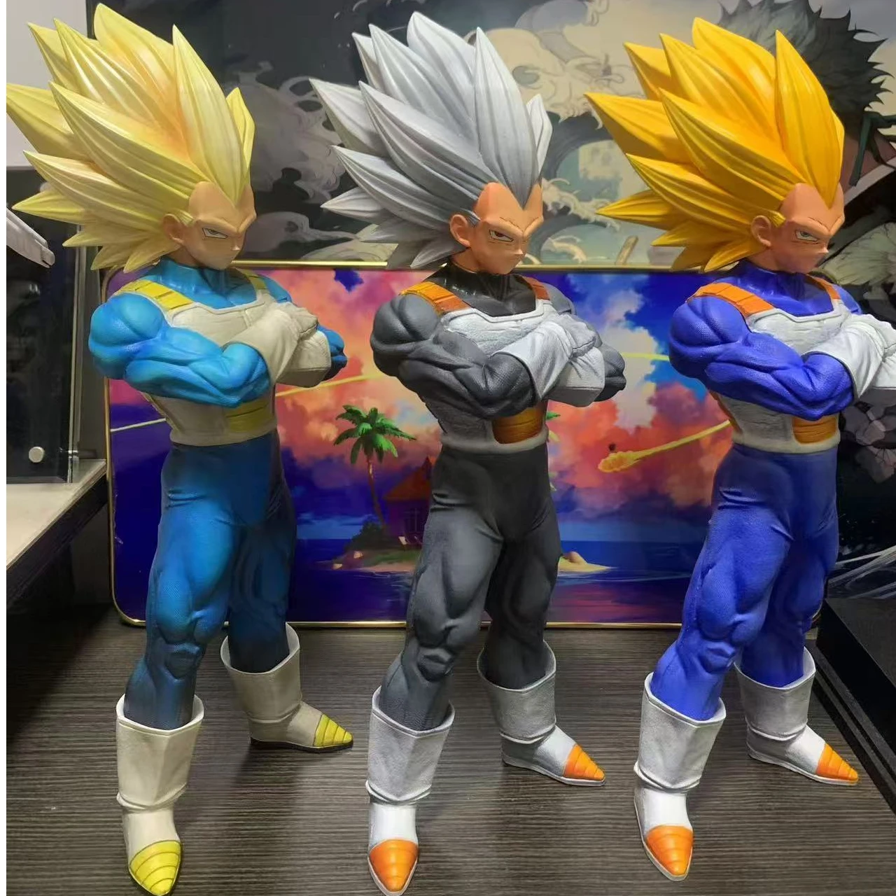 

Dragon Ball Z Ssj3 Vegeta Фигурка Super Saiyan 3 Daima Vegeta Фигурки Gk Статуя Коллекция Модель Игрушки Подарок