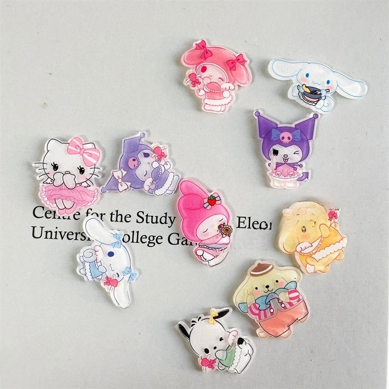 Miniso 漫画かわいい KT 猫サンリオブローチイン超かわいいバッグ包装アクセサリークロミバッジピン学生女性