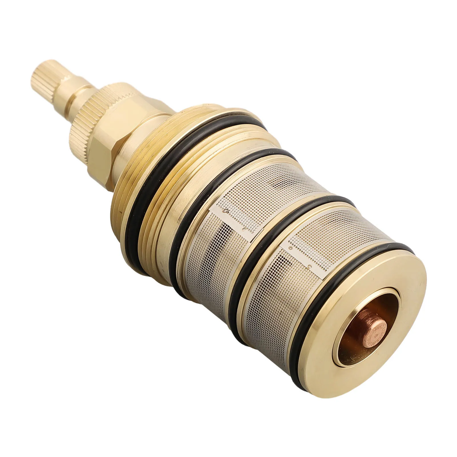 Plumbing Home Improvement Faucet Valve Thermostatic Spool Brass Brass Replacement Easy Installation High-quality