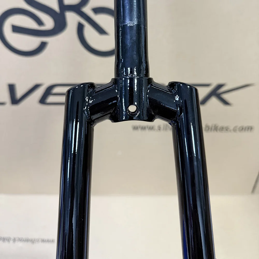 Chrome Steel Fork Road Bike Gravel Cyclocross 700C 28zoll 29er 28.6mm 25.4mm 1inch Disc Brake Kick Scooter Classic Quality Forks