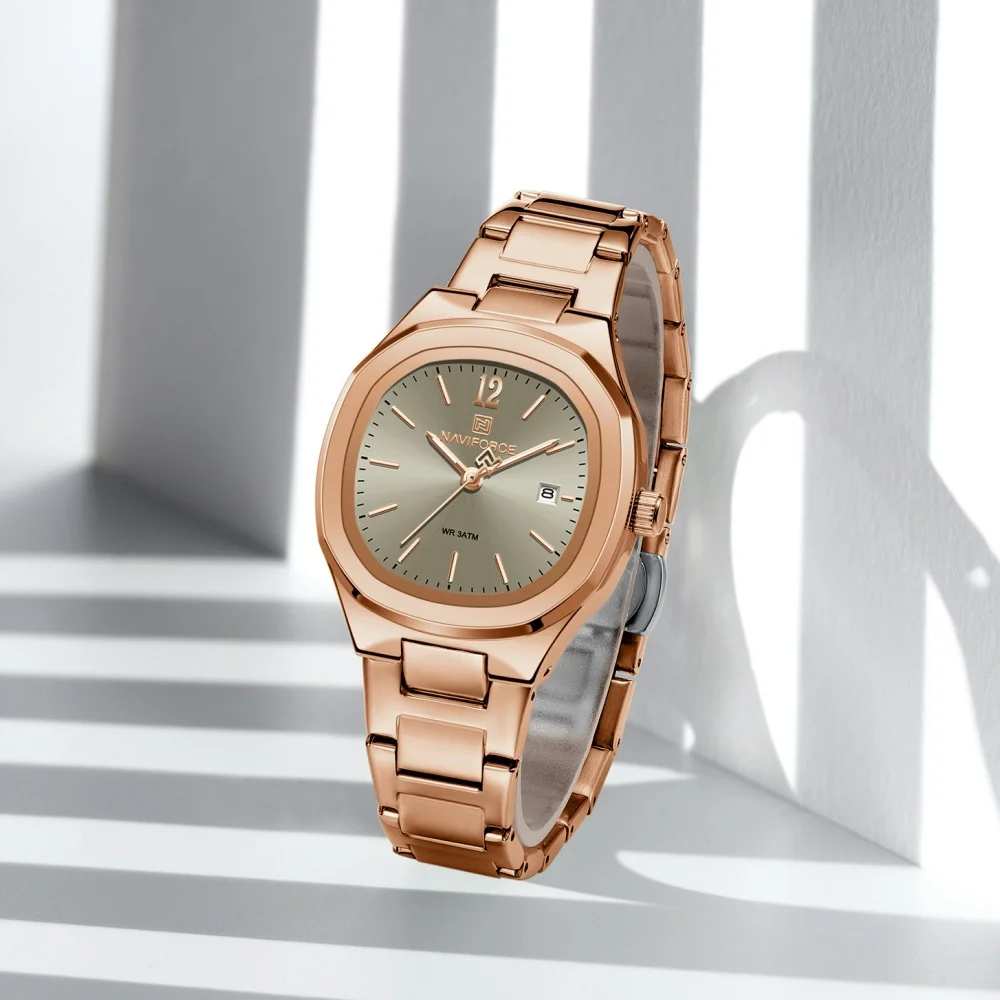 Naviforce 5072 Casual Women Watches Ladies Quartz Watch 2026 Female Wristwatch Lady Clock Women Watch Relogio Feminino Watches