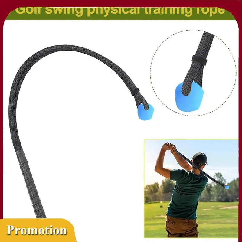 

Hot!Golf Swing Training Aid, Portable Golf Swing Pracice Rope Golf Swing Trainer For Golf Club Beginners