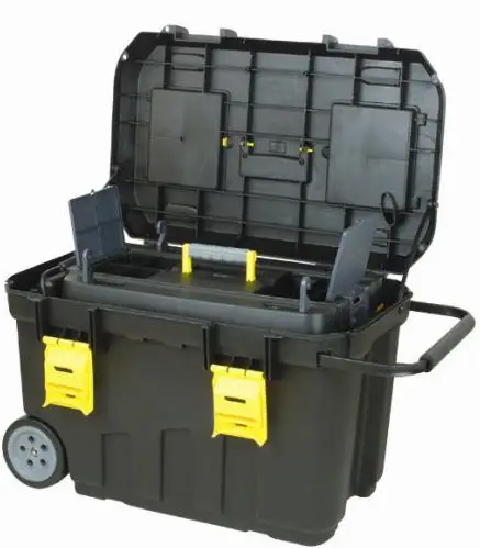 

MJ-2029+2058 High Quality Large Capacity 24Inch And 29.5Inch Plastic Tool Box Trolley For Storage