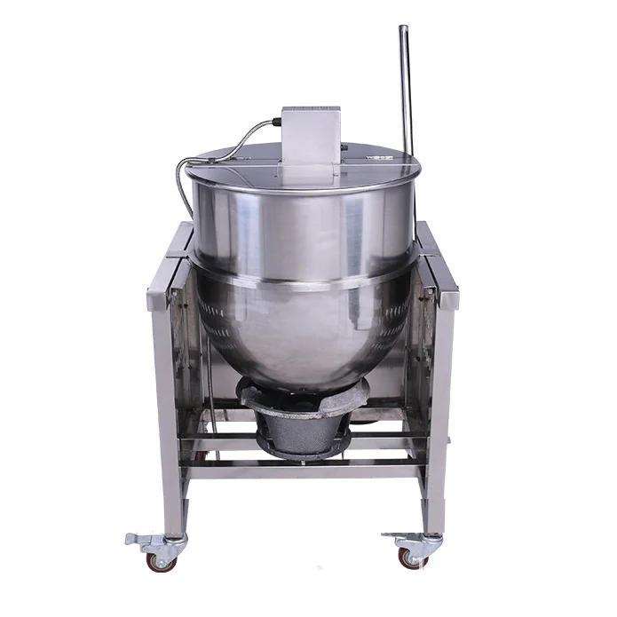 

Sweet Popcorn Making Machine Gas Heating Mushroom Special Flavored Corn Popper Puffing