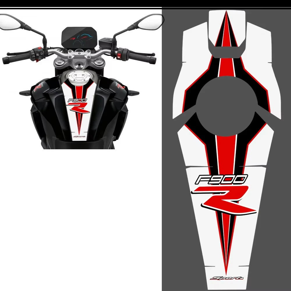 For BMW F900R Motorcycle Tank Pad Grips Kit Knee Fairing Stickers moto Decals F900 R Accessories