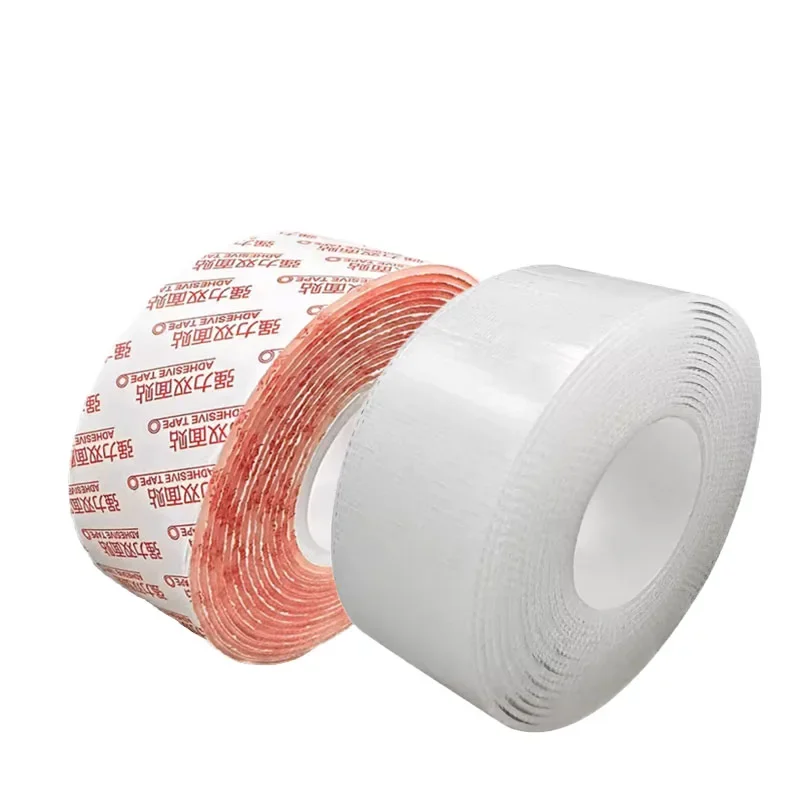 Trackless Super Strong Double Sided Tape Upgraded 3M Extra Strong Adhesive Tape Waterproof Reusable office Home Decoration Tapes