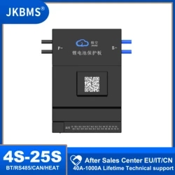 JkBms equilibrio activo Bms 4S 8S 12S 13S 14S 16S 17S 20S 24S Bms inteligente 40A 60A 80A 100A 150A 200A 300A Lifepo4 Li-Ion Lto batería