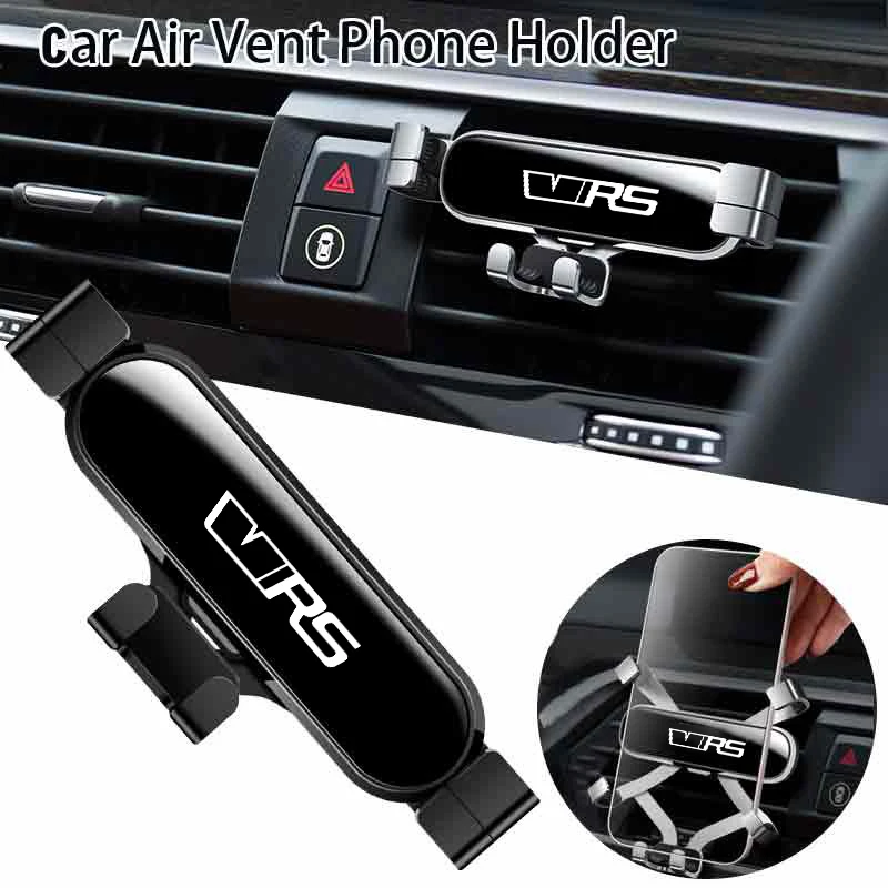 Car Cell Phone Holder Vent Gravity GPS Bracket Phone Support Accessories For Skoda VRS Octavia Kamiq Kodiaq Karoq RS Superb Fabi