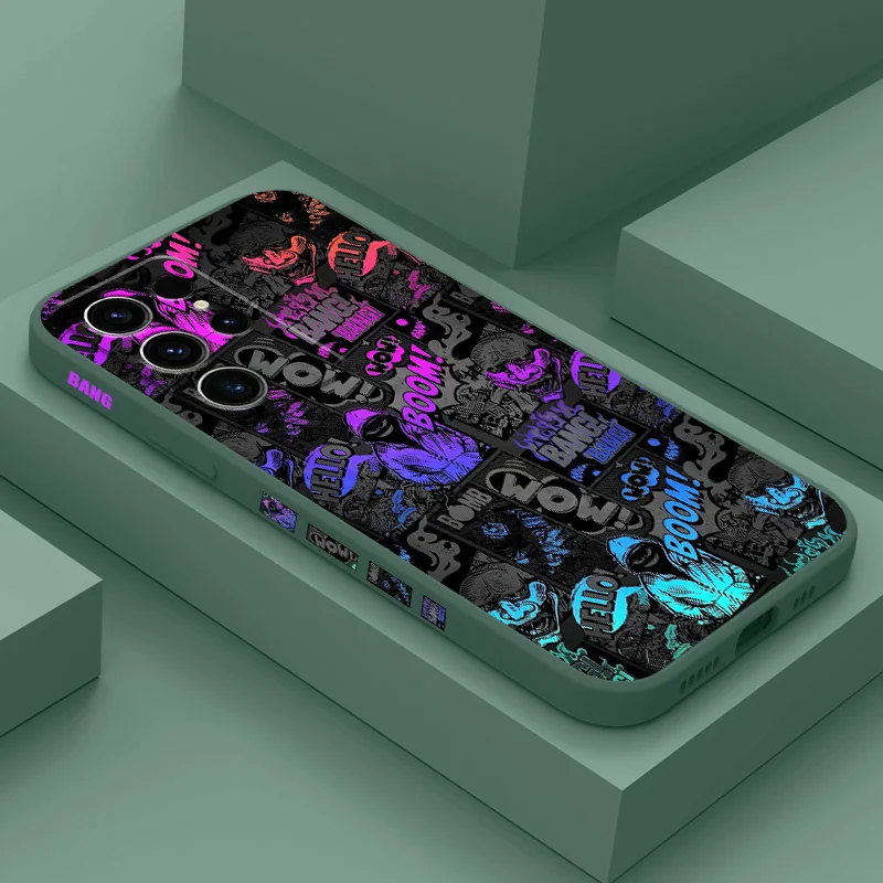 Blackface Clown Phone Case For Samsung Galaxy S25 S24 S23 S22 S21 S20 S10 S10E Ultra Plus FE Note 20 Ultra Plus Cover - náhled 2