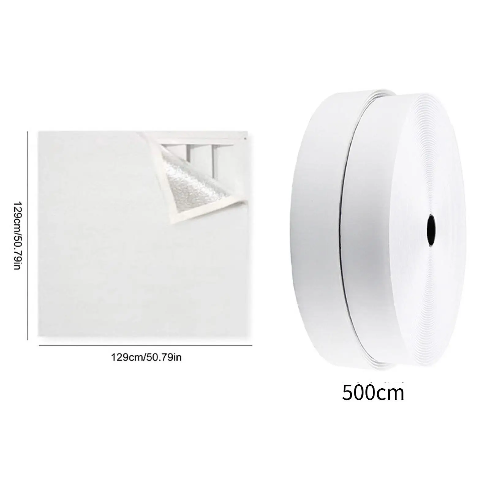 Attic Fan Cover Sealer Aluminum Film Efficient Insulation Shutter Armour Energy Saving for House