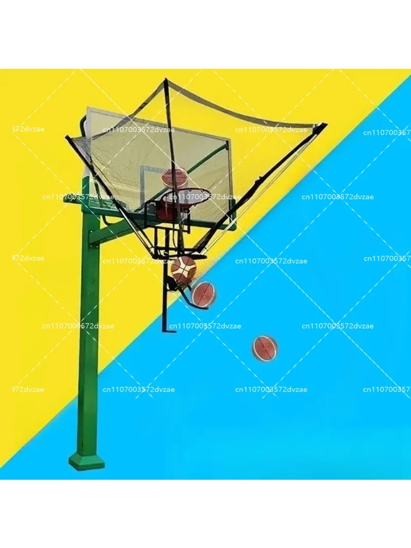 

Automatic Basketball Shooting Machine Tempered Glass Correctable Three-Point Assist Hand-Free Ball Handling Return Training