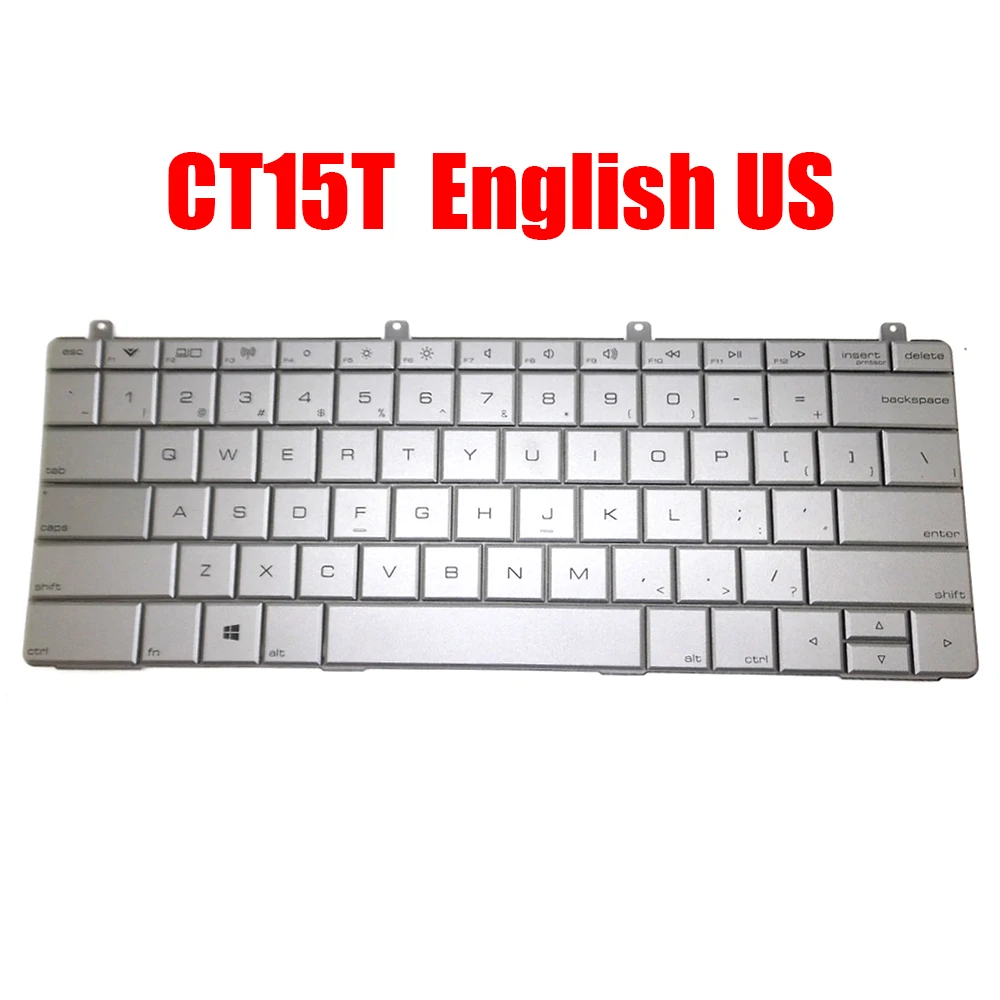 

Laptop Keyboard For Vizio CT15T CT15T-B0 CT15T-B1 English US Gray New