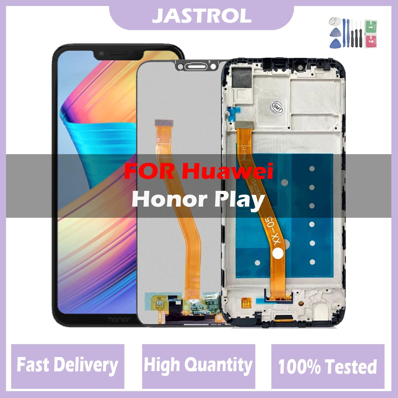 

6.3" Original NEW LCD For Huawei Honor Play LCD Display Screen Touch Panel Digitizer With Frame For honor play COR-L29 COR-AL00