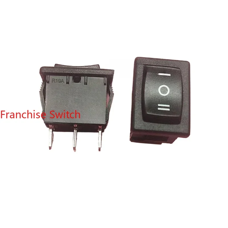 

10PCS Ship Switch Rocker R19A Tripod Three Gear Bilateral Reset 6A