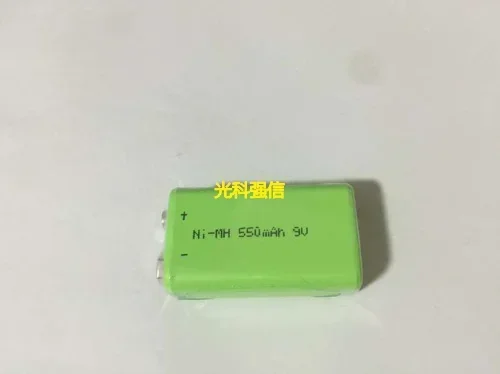 New authentic 9V 550MAH Ni MH rechargeable battery 6F22 multimeter toys instrument durable