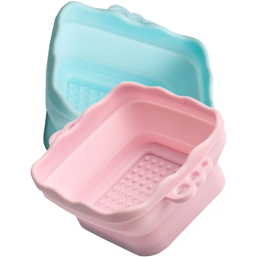 2Pcs Makeup Brush Cleaner Mat Foldable Design Effective Cleaning Pads for Women Makeup Brush Cleaner Mat