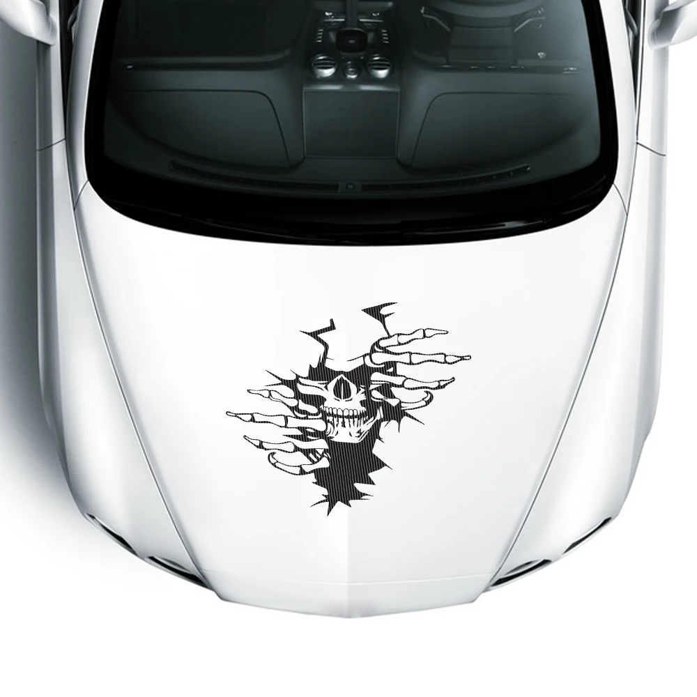 

Car Sticker Creative Skull Totem Shaped Auto Head Body Door Window Vinyl Decal Waterproof Car Exterior Decoration Accessories