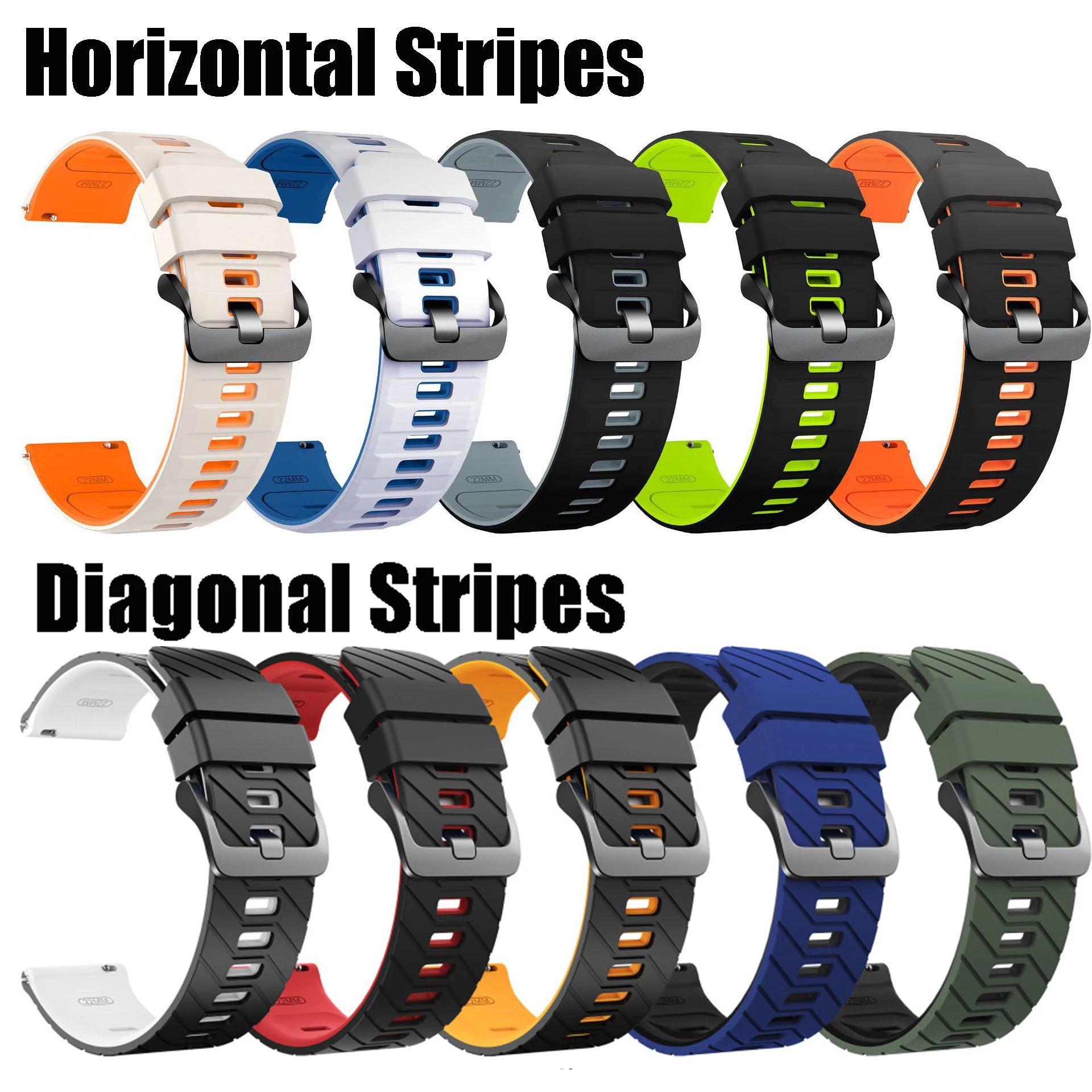 حزام سيليكون بلونين لساعة Redmi 5 Active Sport Strap سوار Correa لساعة Xiaomi Redmi Watch 5 Lite ملحقات الساعة الذكية