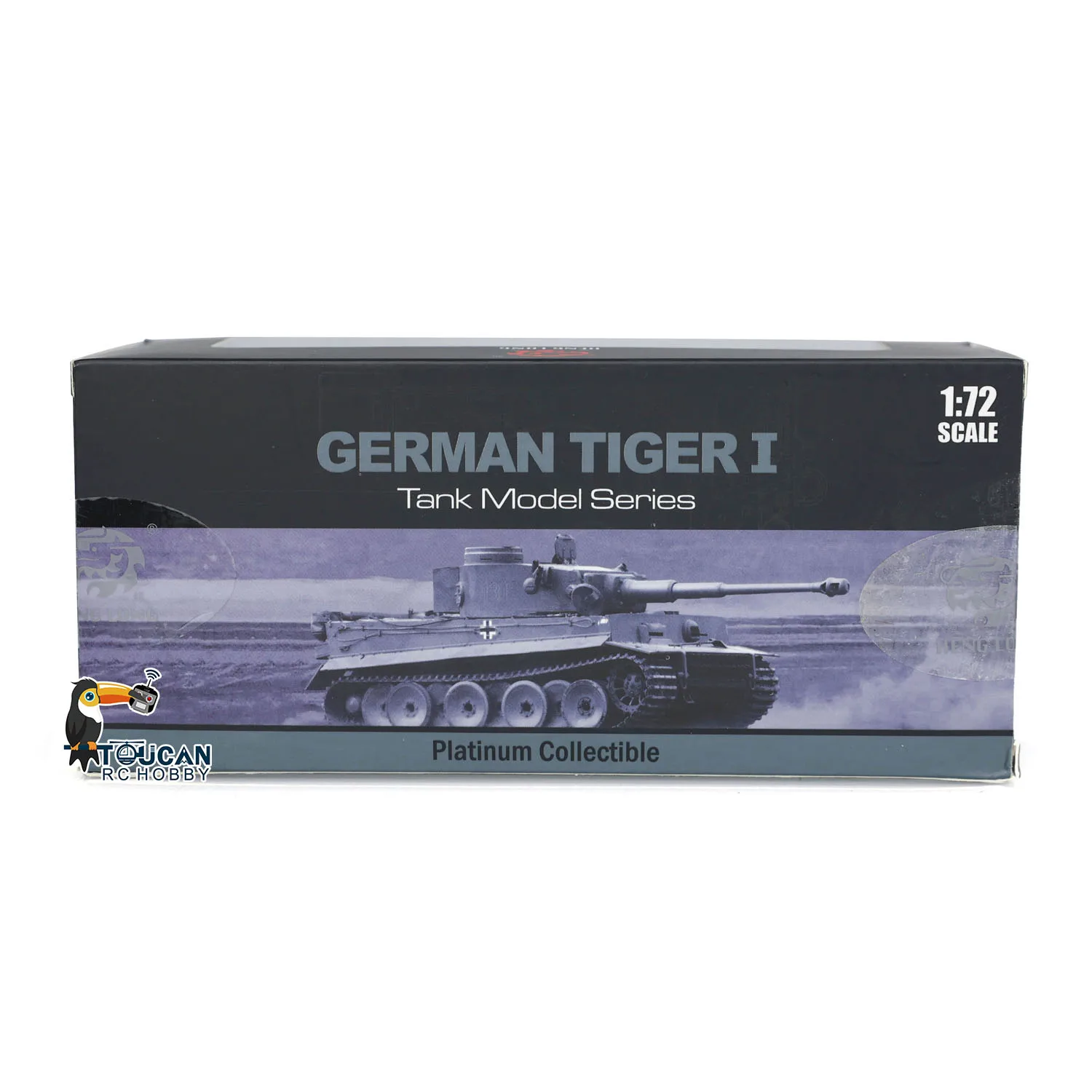 1/72 Scale Heng Long Static Tank Germany Tiger I 3818 Finished Tank Without Motor Toys for Boys Gifts TH24307